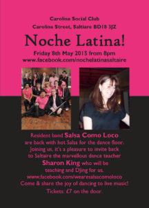 Caroline Social Club | Noche Latina - Salsa Como Loco