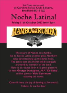 Caroline Social Club | Noche Latina -Mambo Con Cumbo