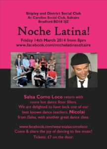 Caroline Social Club | Noche Latina - Salsa Como Loco